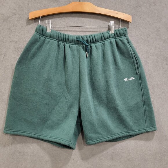 Primitive Skateboarding Sweat Shorts Men's Size‎ XL Green Drawstring Heavyweight - Picture 1 of 7